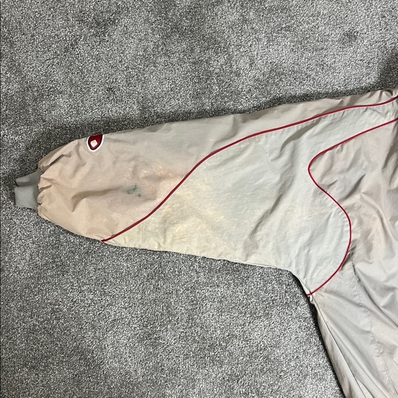 MLB Majestic Boston Red Socks "fleece" lined Jacket with Red and Gray - Picture 6 of 10